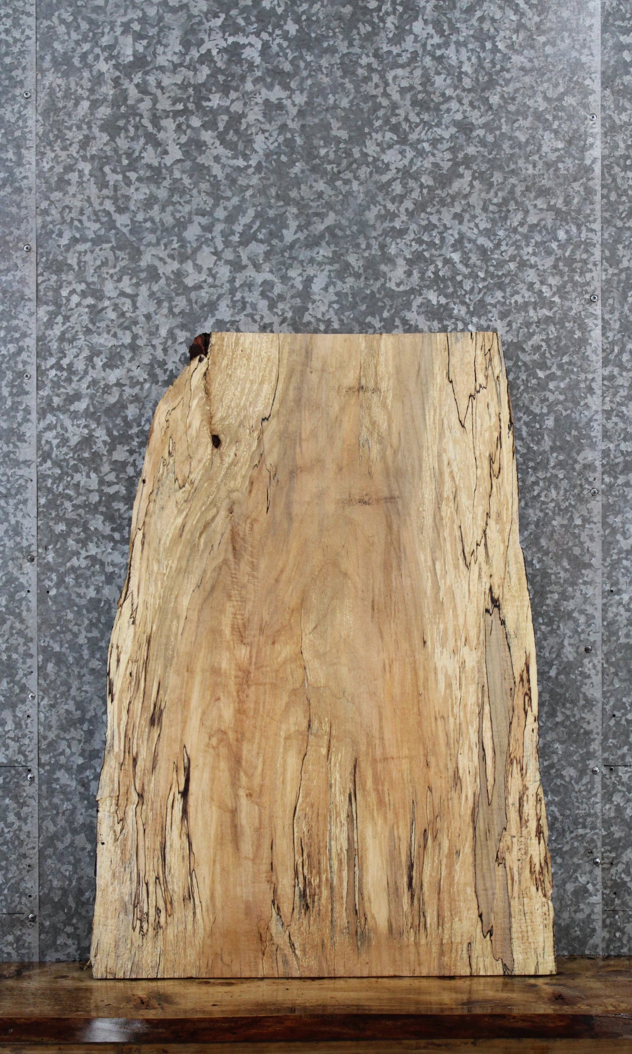 Spalted Maple Live Edge Coffee/End Table Slab 1802