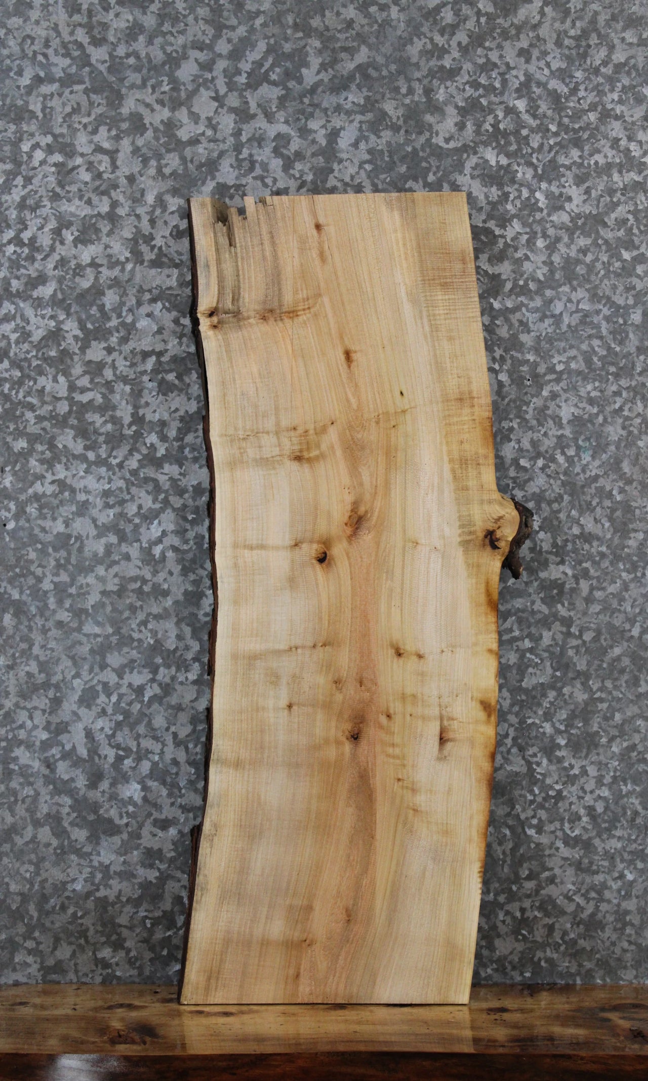 Maple Live Edge Charcuterie/Shelf Slab 1806
