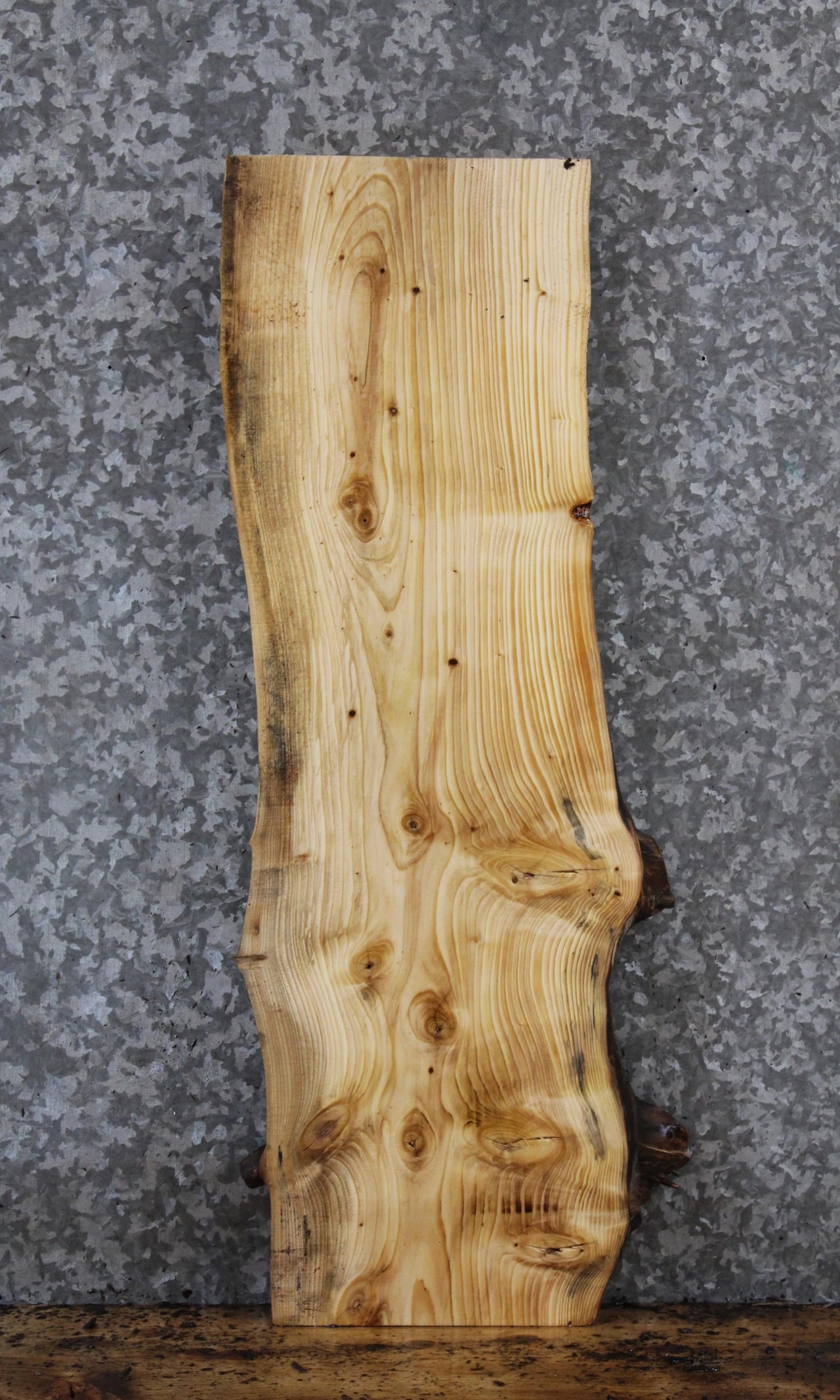 Live Edge Knotty Pine Coffee/Console Table Slab 1824