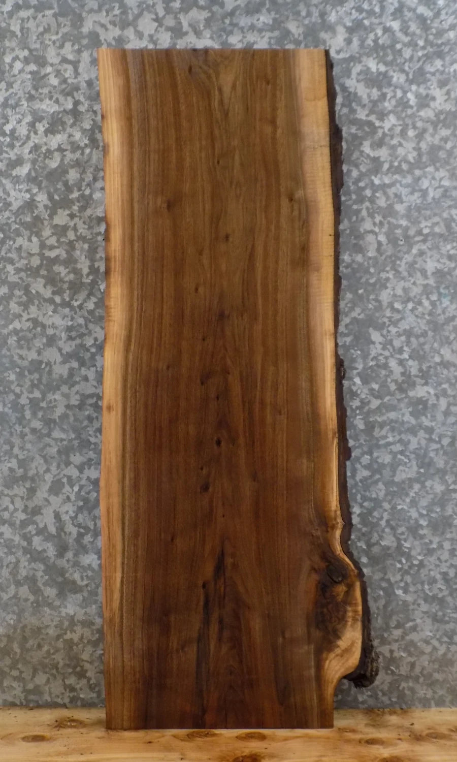 Live Edge Coffee Table/Night Stand Stand Black Walnut Slab 1830