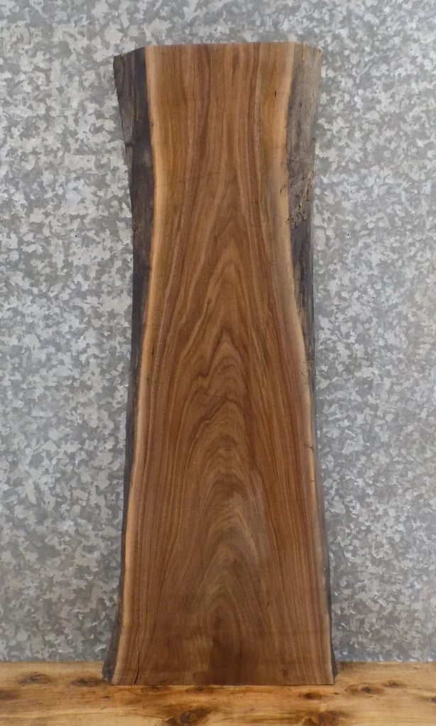 Live Edge Reclaimed Black Walnut Bar Top/Mantle Slab 1834
