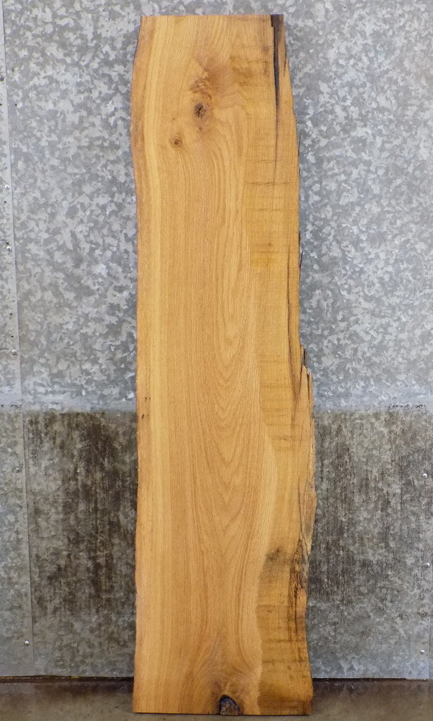 Natural Edge White Oak Salvaged Sofa/Cocktail Table Top Slab 191