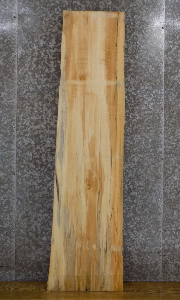 Maple Natural Edge Salvaged Sofa/Side Table Top Wood Slab 194