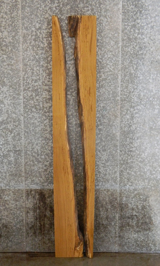2- Rustic White Oak River Table/Bar Top Wood Slabs 199-200