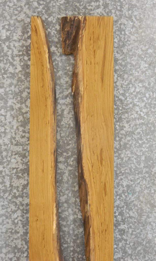 2- Rustic White Oak River Table/Bar Top Wood Slabs 199-200