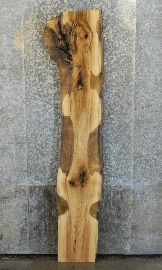 Rustic Natural Edge Red Oak Sofa/Table Top Slab CLOSEOUT 1