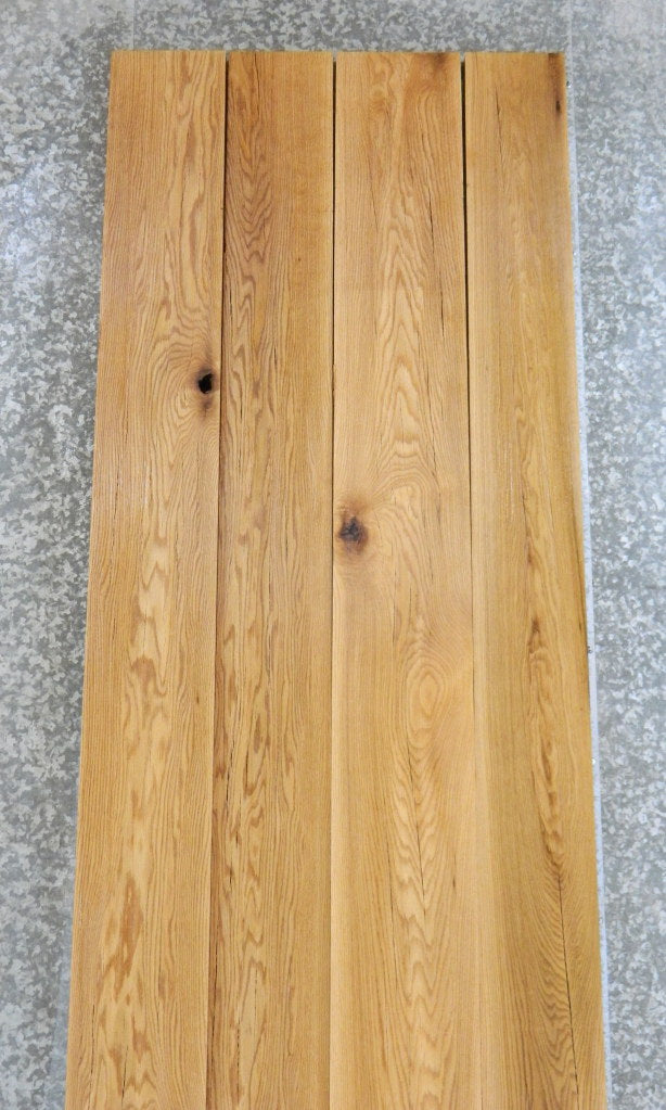 4- Reclaimed Red Oak DIY Farmhouse Lumber Boards CLOSEOUT 20011