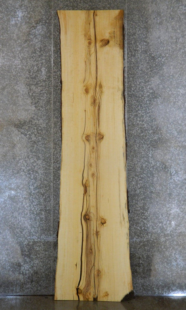 Rustic Live Edge Knotty Pine Long Bar/Table Top Wood Slab 20062