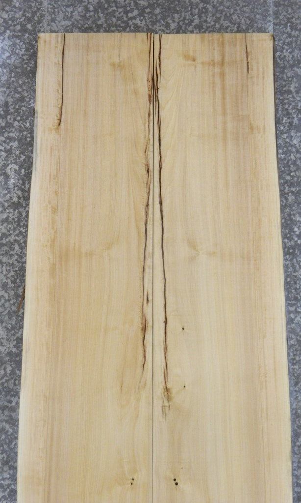 2- Live Edge Bookmatched Pine Dining Table Top Wood Set CLOSEOUT 20230-20231