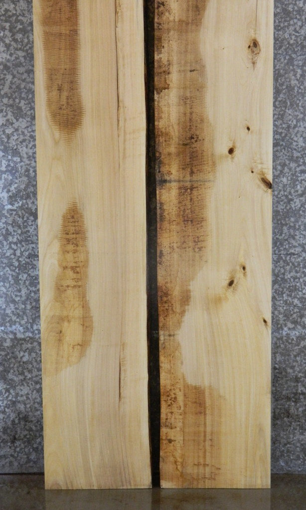 2- Live Edge Bookmatched Pine Dining Table Top Wood Set CLOSEOUT 20230-20231