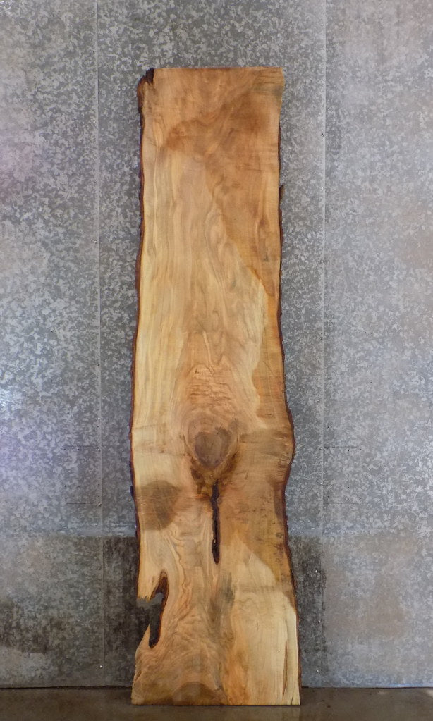 Live Edge Spalted Maple Office Desk Slab, Solid Wood Bar Top 20277