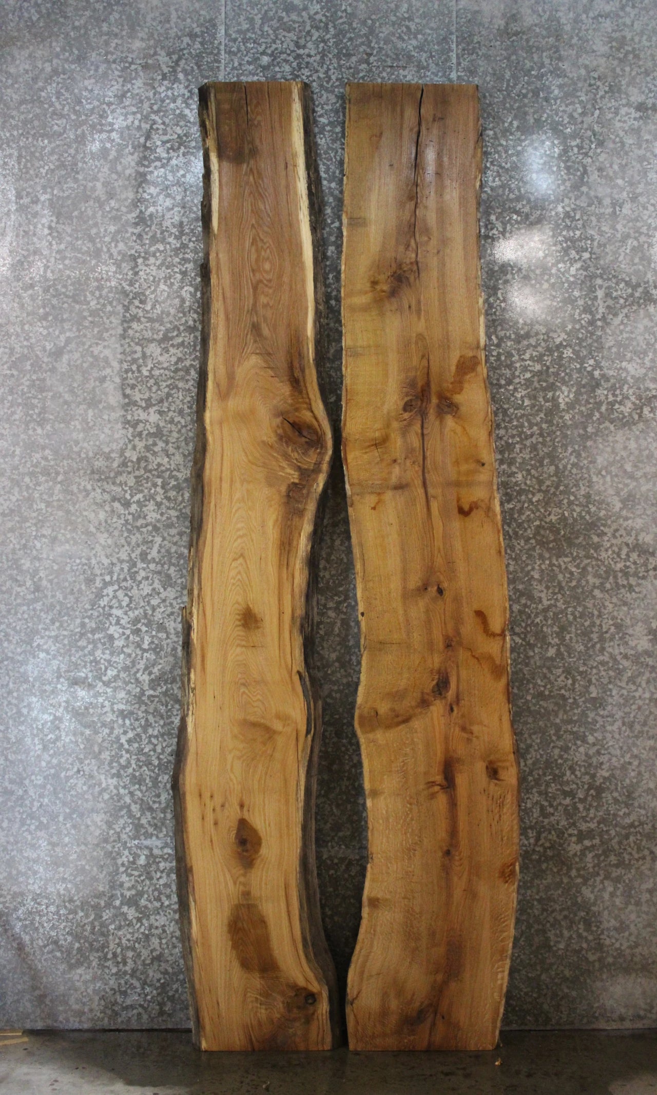 2- Oak Live Edge Dining Table/Conference/River Table 20285-20286