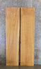 Thumbnail for 2- Rustic Solid Wood Bookmatched Ash Dining Table Top Slabs 20339-20340
