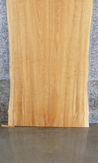 Thumbnail for 2- Live Edge Rustic Bookmatched Ash Dining Table Top Slabs 20341-20342