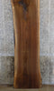 Thumbnail for Live Edge Figured Black Walnut Rustic Bar Top, Wood Table Slab 20350