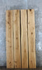 Thumbnail for 4- Bookmatched Live Edge Hickory Kitchen Table Top Slabs 20358-20361