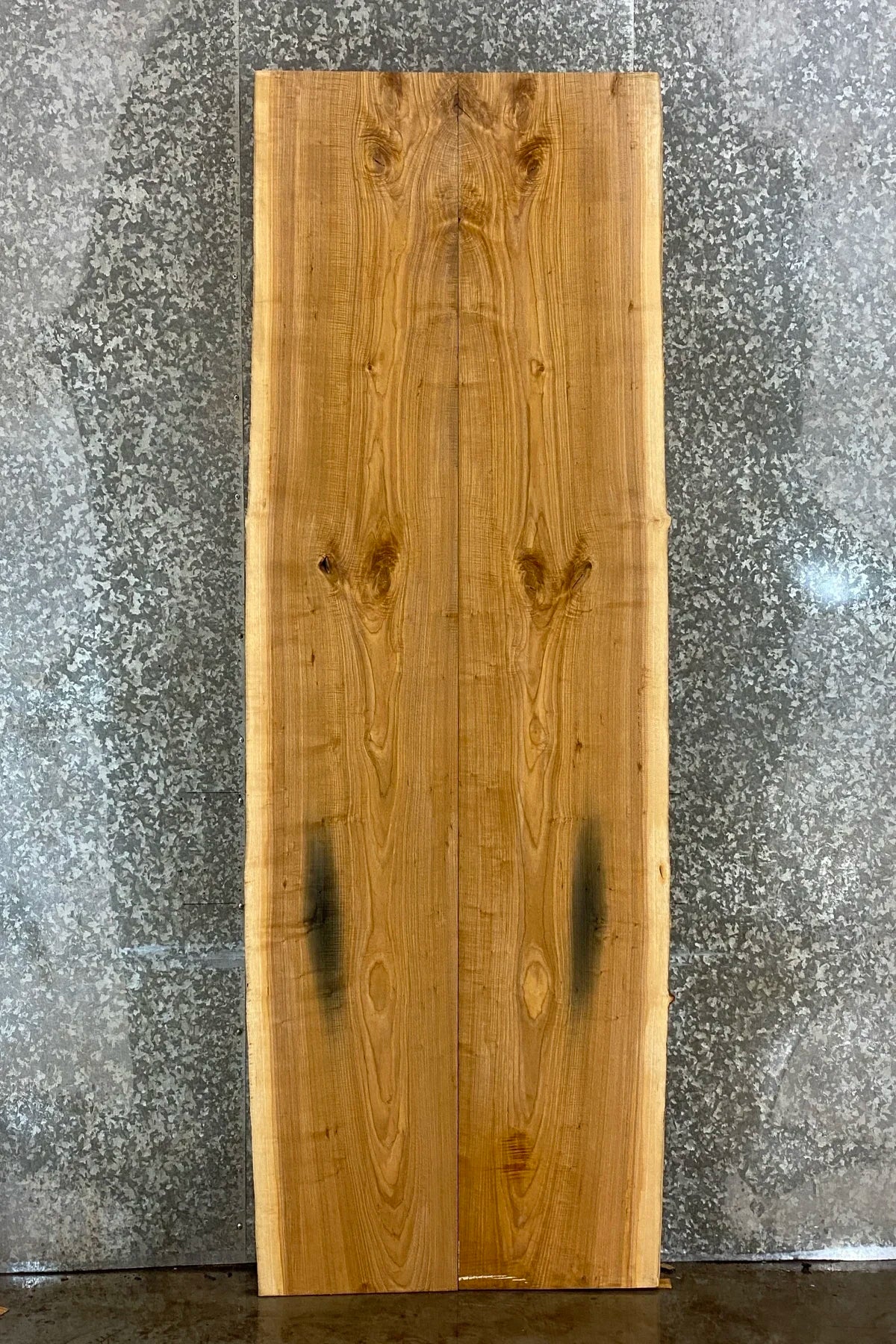 2- Live Edge Ash Kitchen Table, Rustic Dining Table Wood Slab 20362-20363