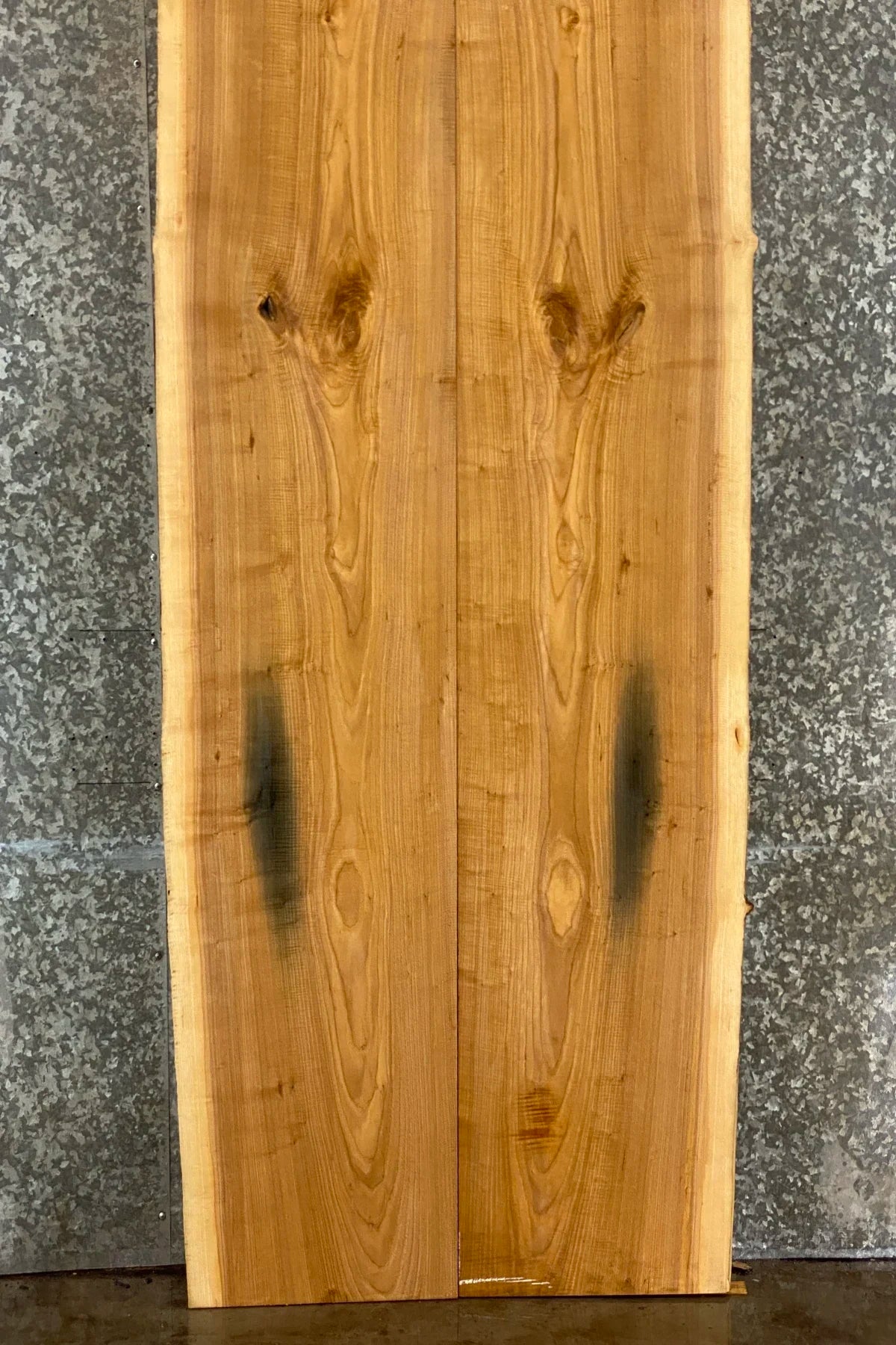 2- Live Edge Ash Kitchen Table, Rustic Dining Table Wood Slab 20362-20363