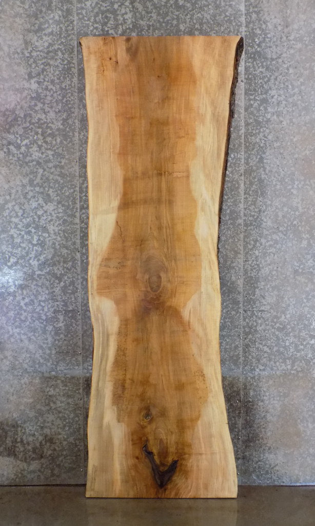 Live Edge Rustic Maple Office Desk/Kitchen Table Top Slab 20386