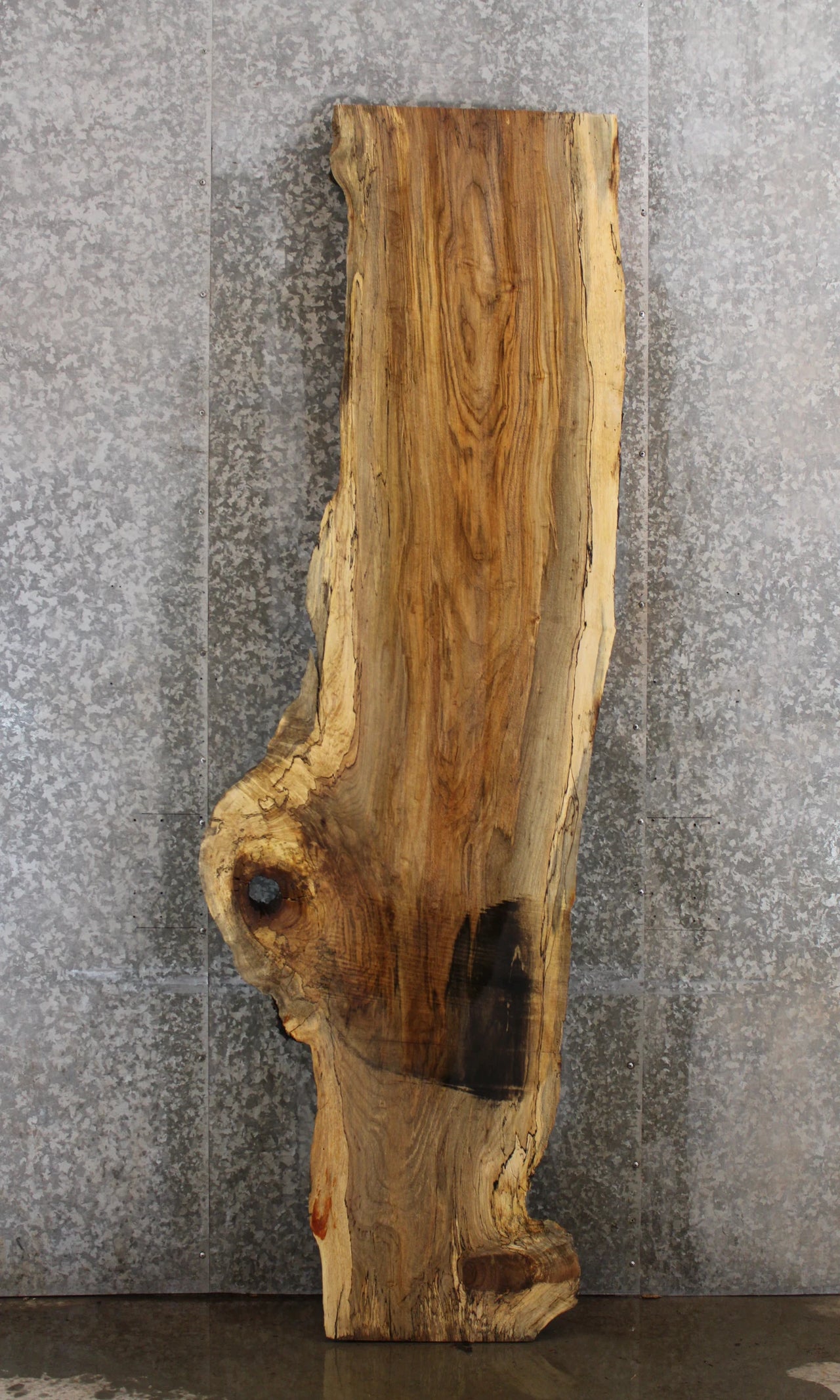 Maple Live Edge Solid Wood Bar Top Slab, Wood Table Top 20394