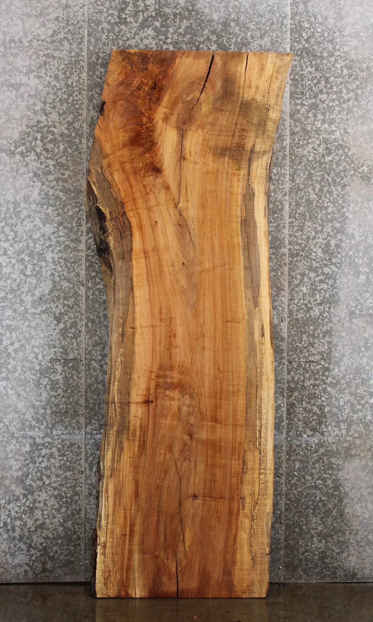 Maple Live Edge Table Top, Wood Countertop Slab, Bartop 20403