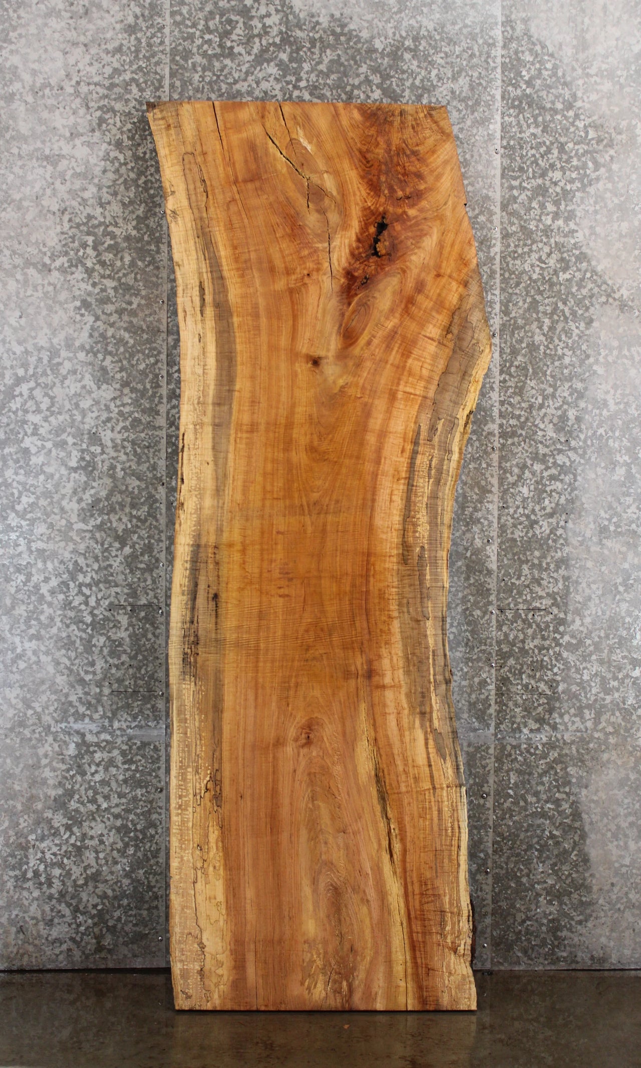 Maple Live Edge Table Top, Wood Countertop Slab, Bartop 20403