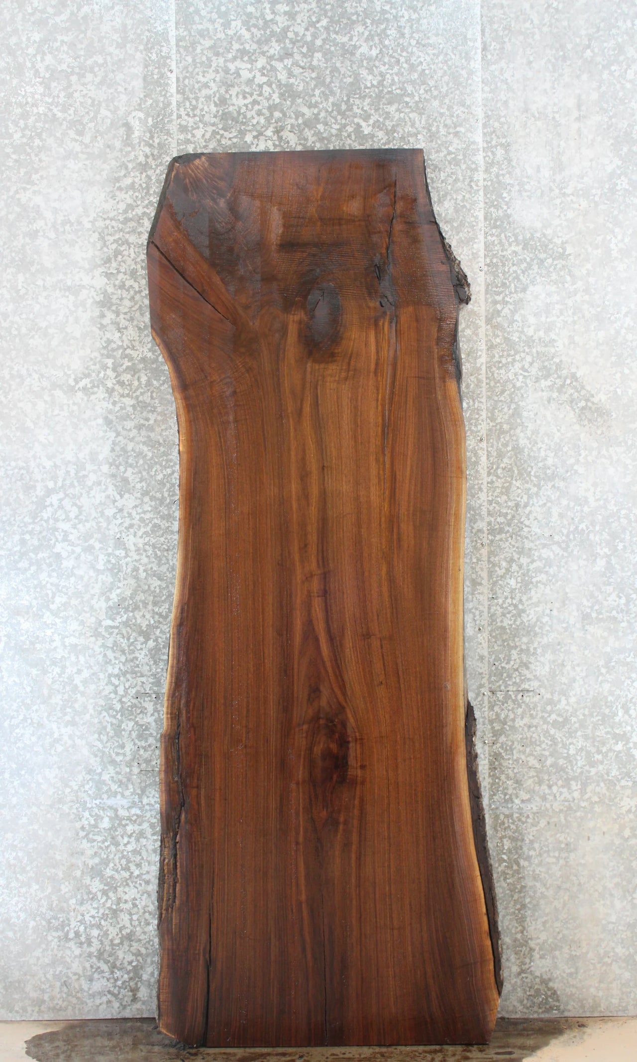 Live Edge Black Walnut Dining Table Top Slab, Wood Bar Top 20404
