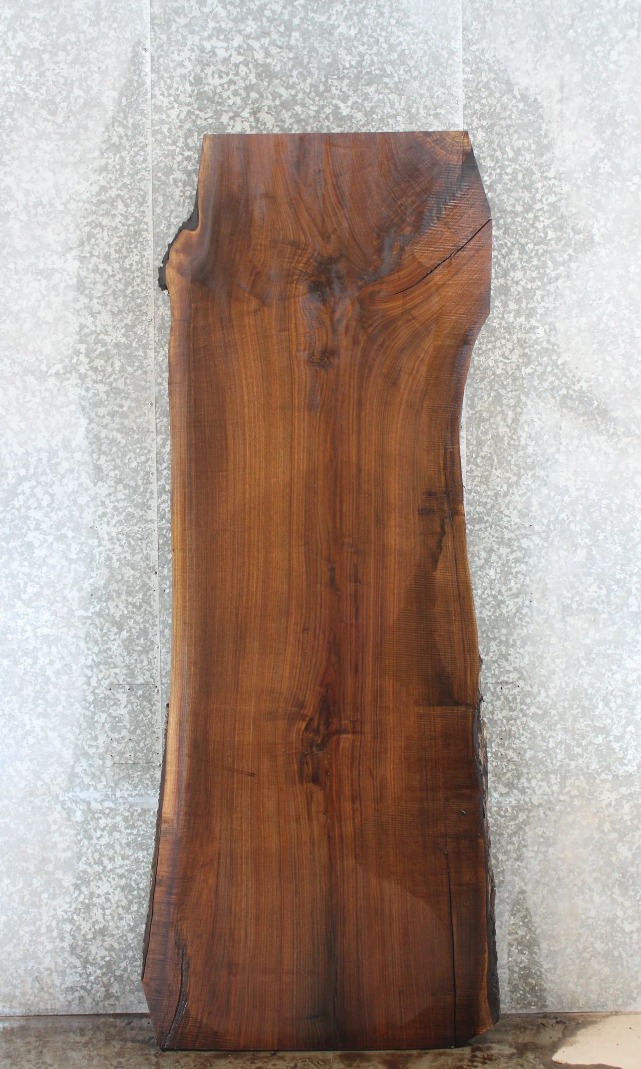Live Edge Black Walnut Dining Table Top Slab, Wood Bar Top 20404