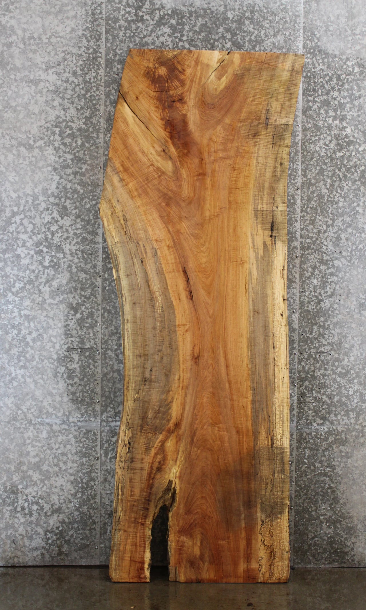 Maple Live Edge Kitchen Countertop Wooden Slab, Bar Top 20408