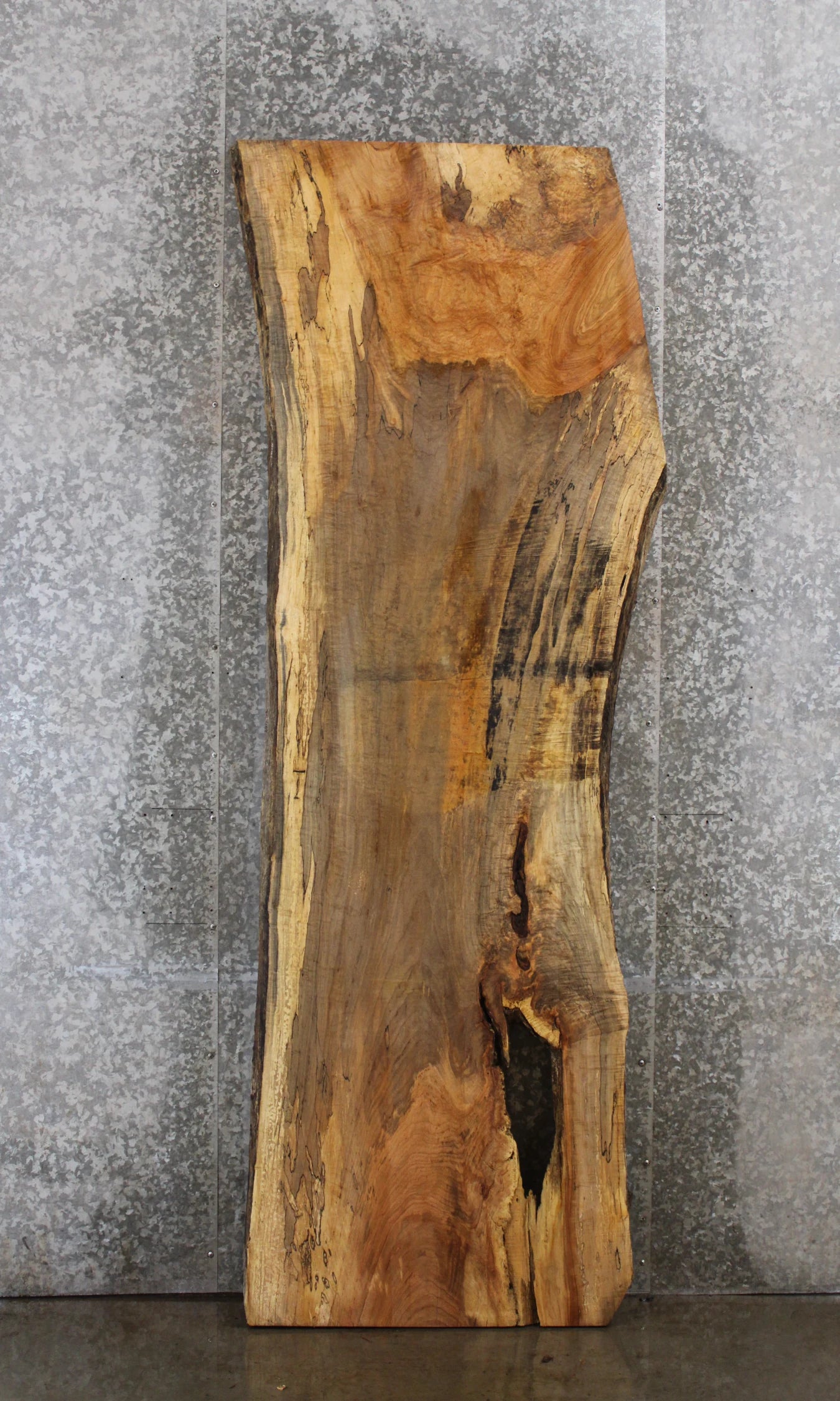 Maple Live Edge Dining Table Top, Wood Conference Table 20409