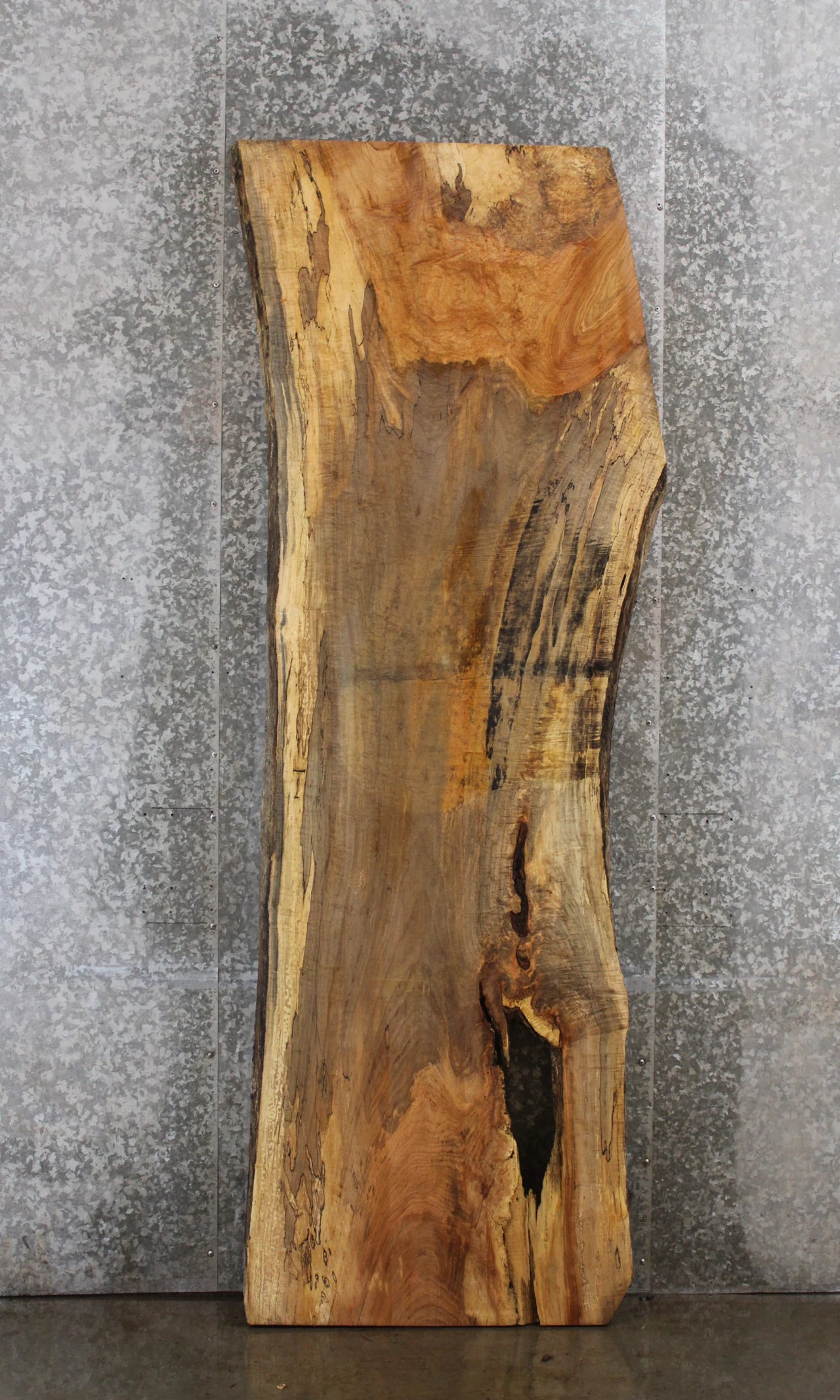 Maple Live Edge Dining Table Top, Wood Conference Table 20409