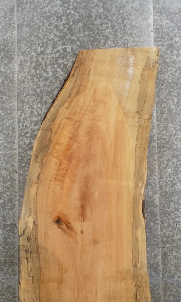 Live Edge Spalted Maple Table Top, Dining Table, Desk Top 20418