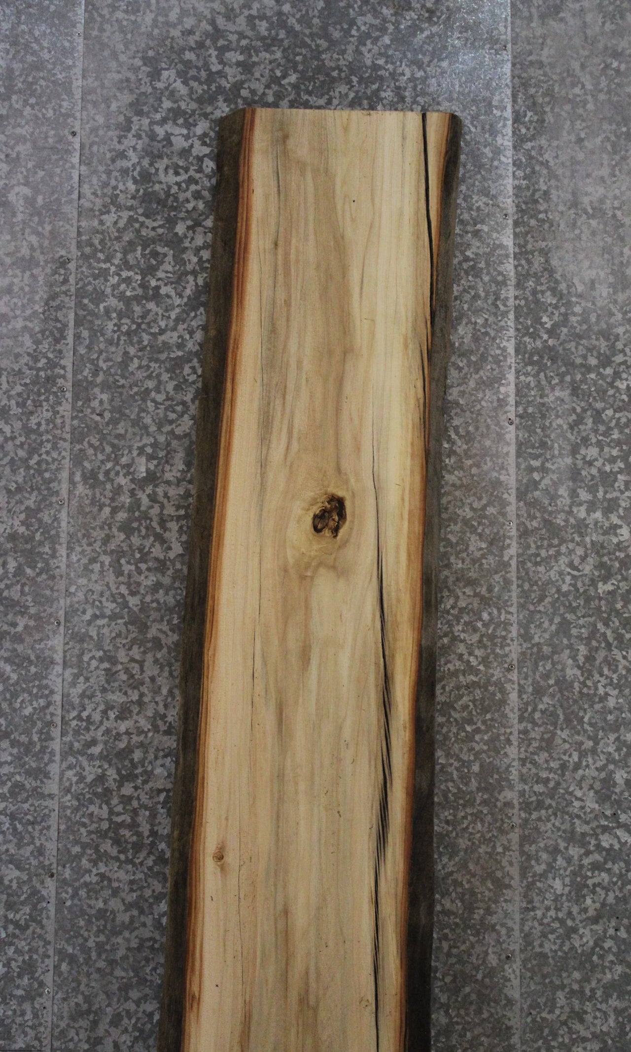 Maple Live Edge Bar Top, Thick Wood Slab 20420