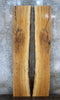 Thumbnail for 2- BookmatchedLive Edge Ash Kitchen/Dining Table Top Slab 20432-20433