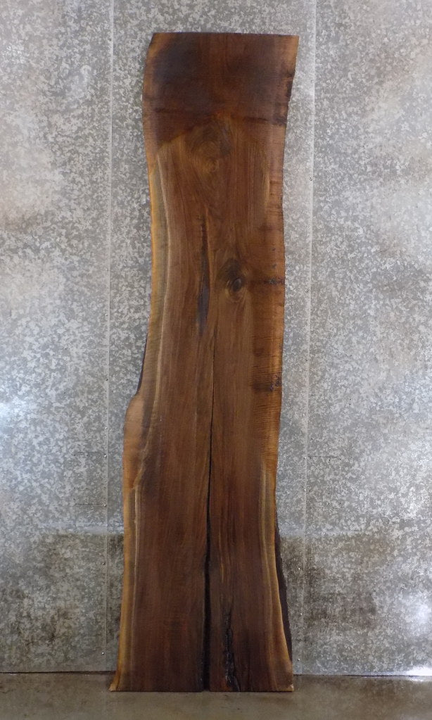 Black Walnut Live Edge Countertop Slab, Wood Bar Top, Table 20432