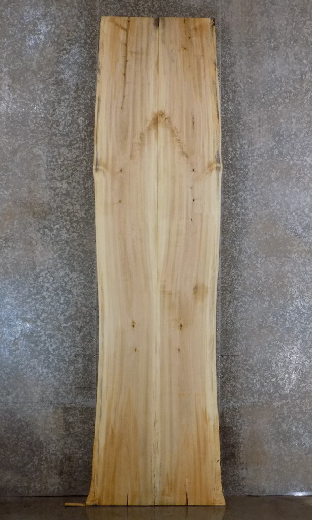 2- Live Edge Cottonwood Bar Top Slabs, Wood Table Top 20441-20442