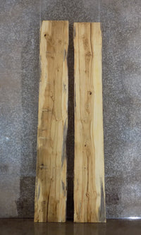 Thumbnail for 2- Bookmatched Live Edge Maple Bar/Table Top Wood Slabs 20444-20445