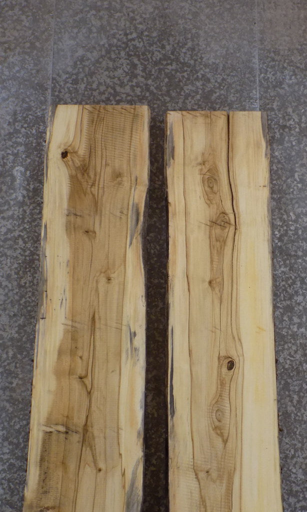 2- Live Edge Maple Bar Top Slabs, Epoxy River Table Top Project 20444-20445