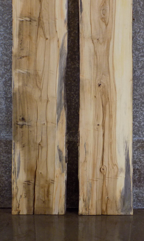 2- Live Edge Maple Bar Top Slabs, Epoxy River Table Top Project 20444-20445