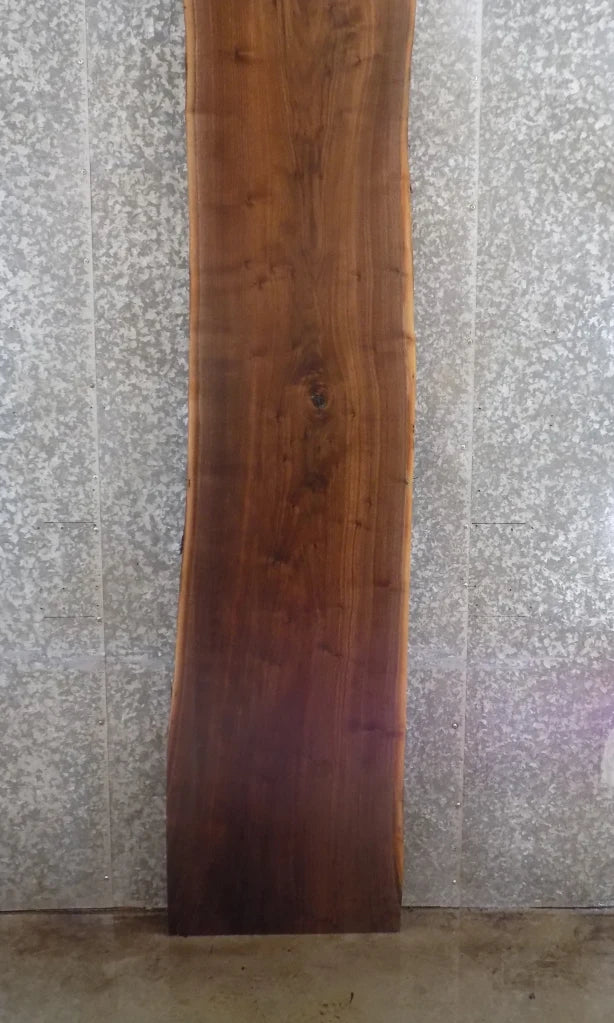 Live Edge Black Walnut Bar Top Slab, Countertop, Mantel 20458
