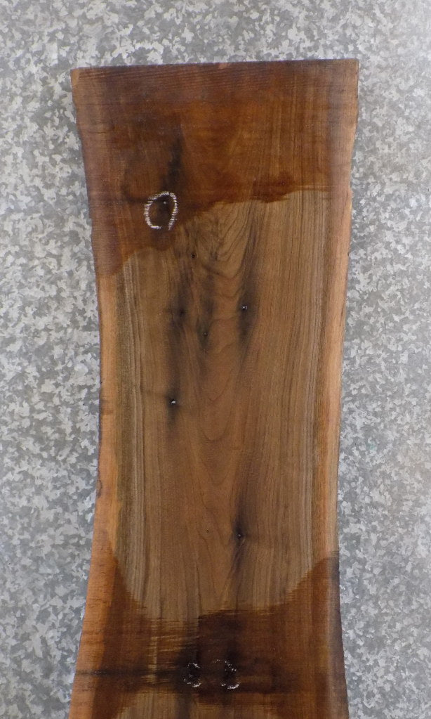 Live Edge Black Walnut Office Desk/Table Top Slab CLOSEOUT 20484