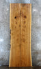 Thumbnail for 2- Bookmatched Live Edge Ash Kitchen/Dining Table Top 20499-20500