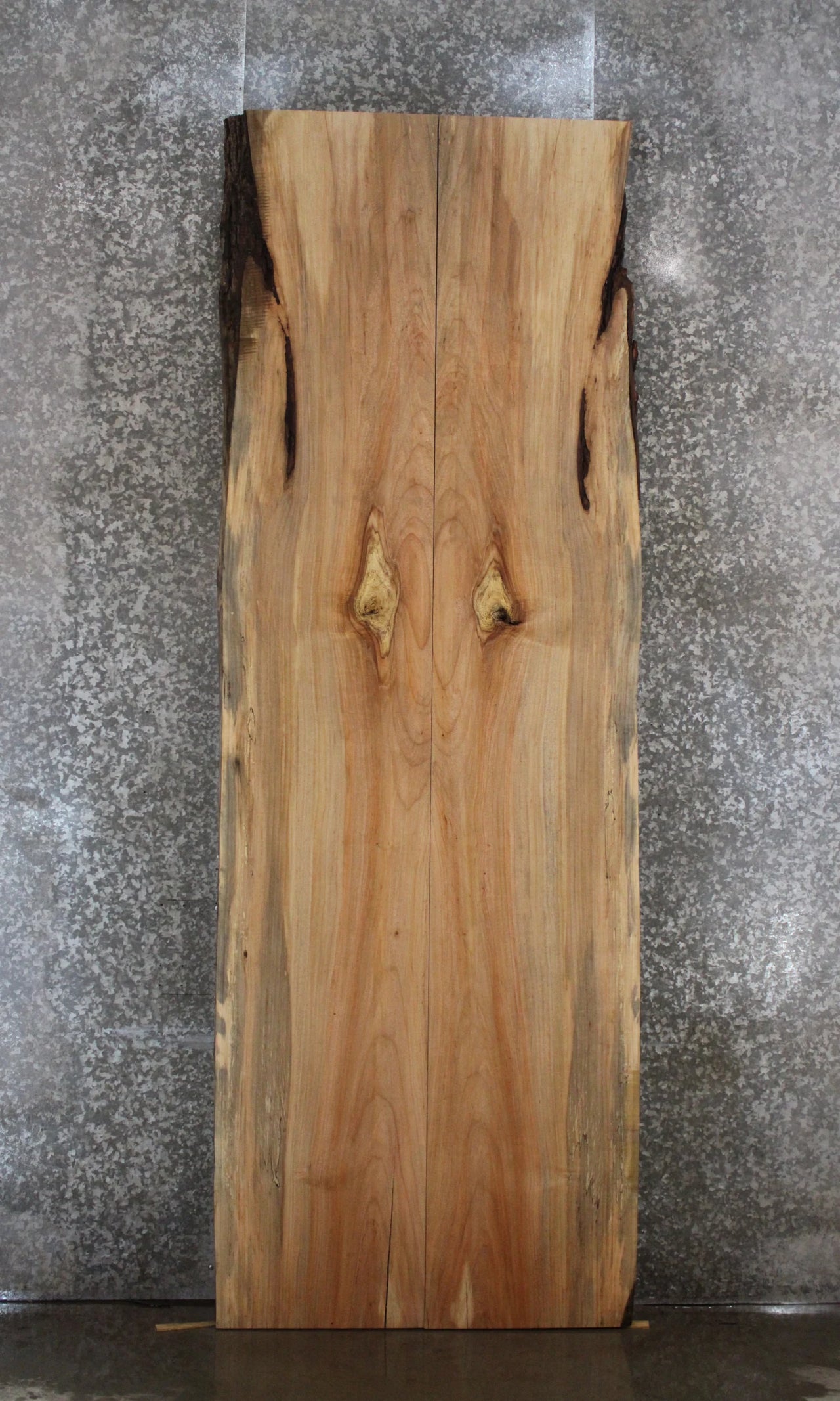 2- Spalted Maple Live Edge Book Match Dining Table Top 20525-20526