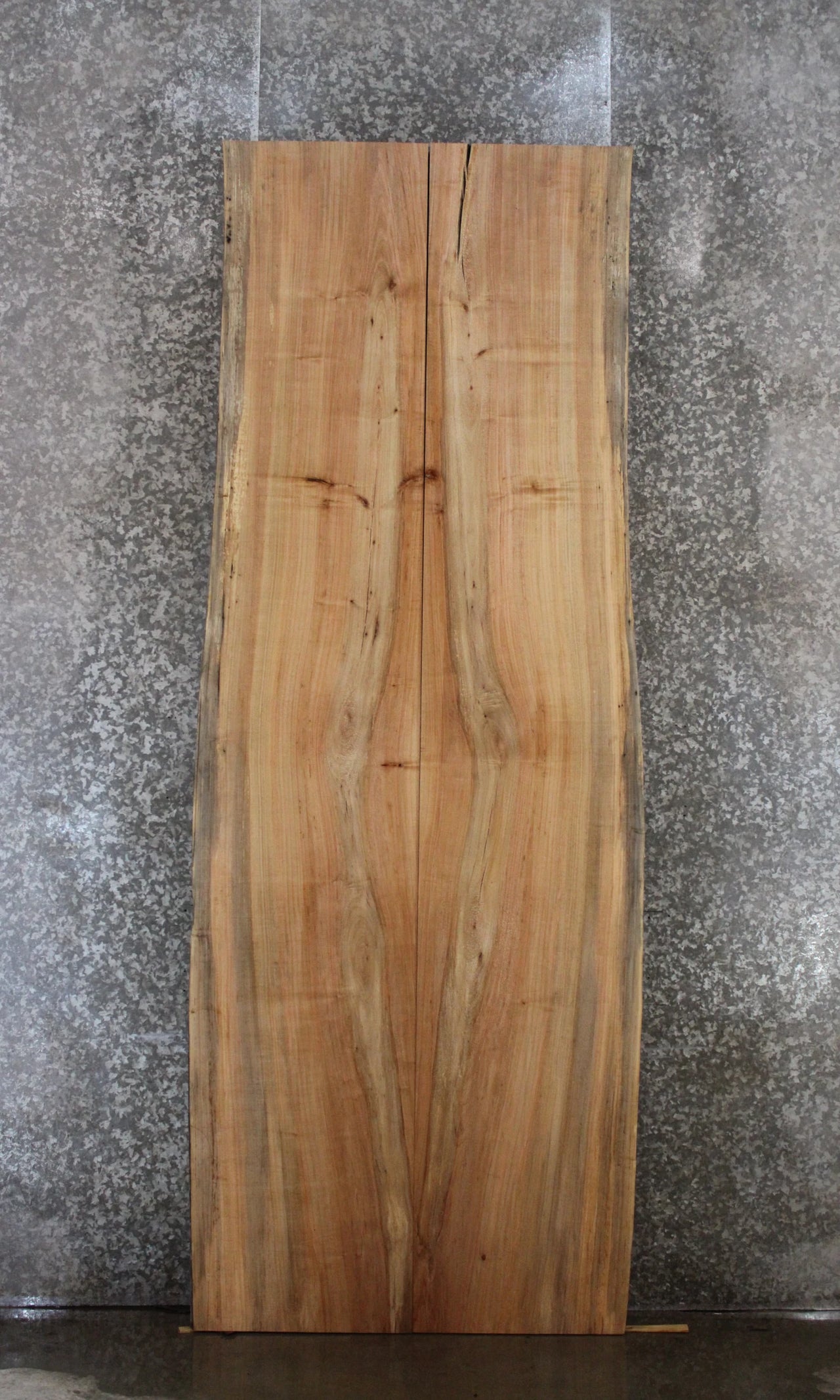 2- Maple Live Edge Book Match Dining Table Slabs 20527-20528