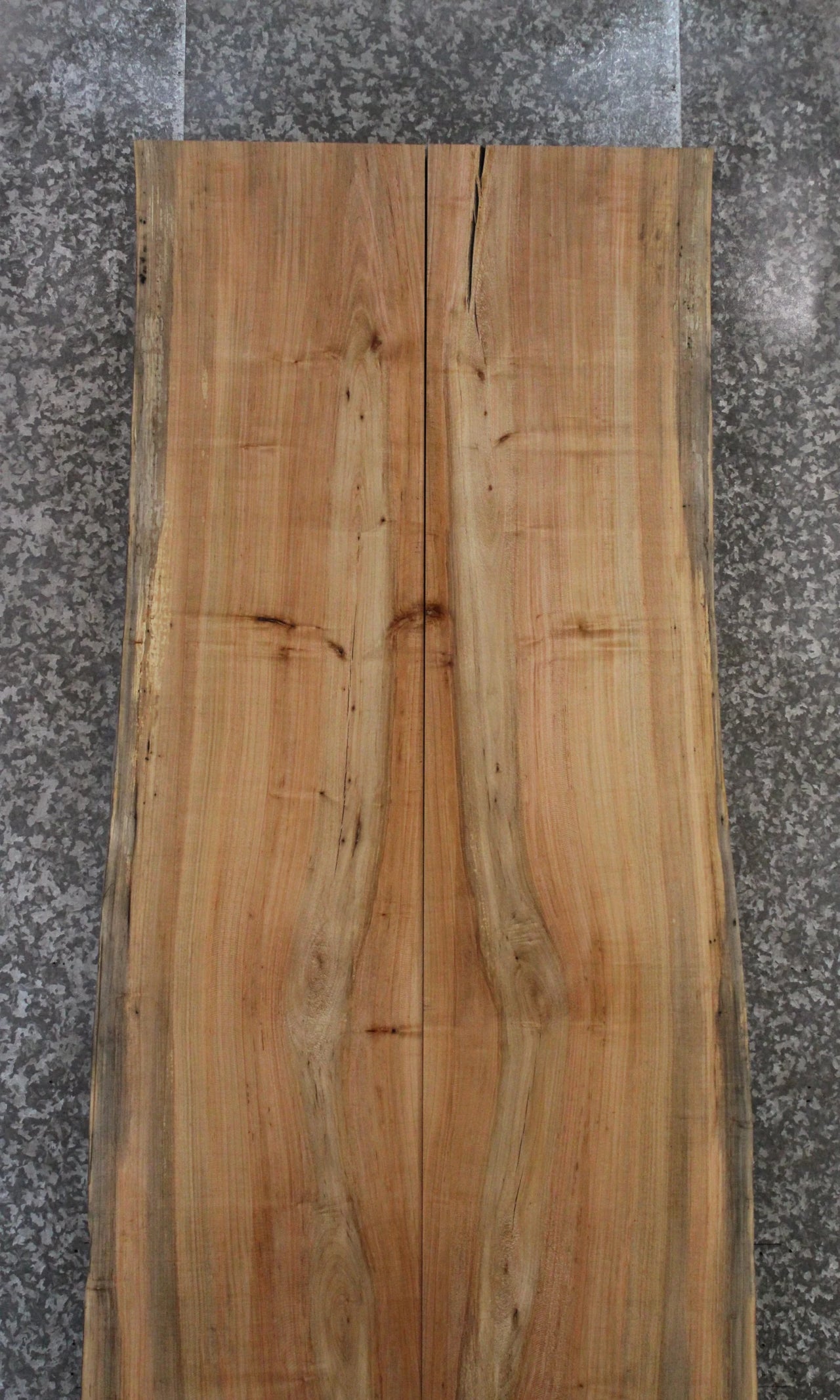 2- Maple Live Edge Book Match Dining Table Slabs 20527-20528