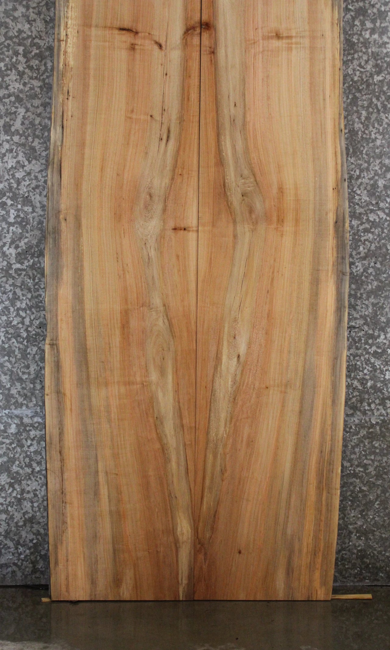 2- Maple Live Edge Book Match Dining Table Slabs 20527-20528