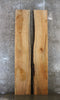 Thumbnail for 2- Maple Live Edge Book Match Dining Table Slabs 20527-20528