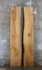 Thumbnail for 2- Maple Live Edge Book Match Dining Table Slabs 20527-20528