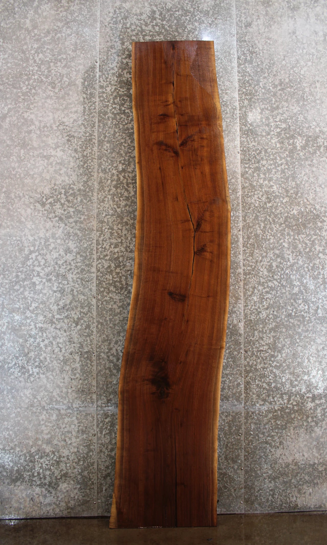 Black Walnut Live Edge Bar Top Slab, Wood Countertop 20537