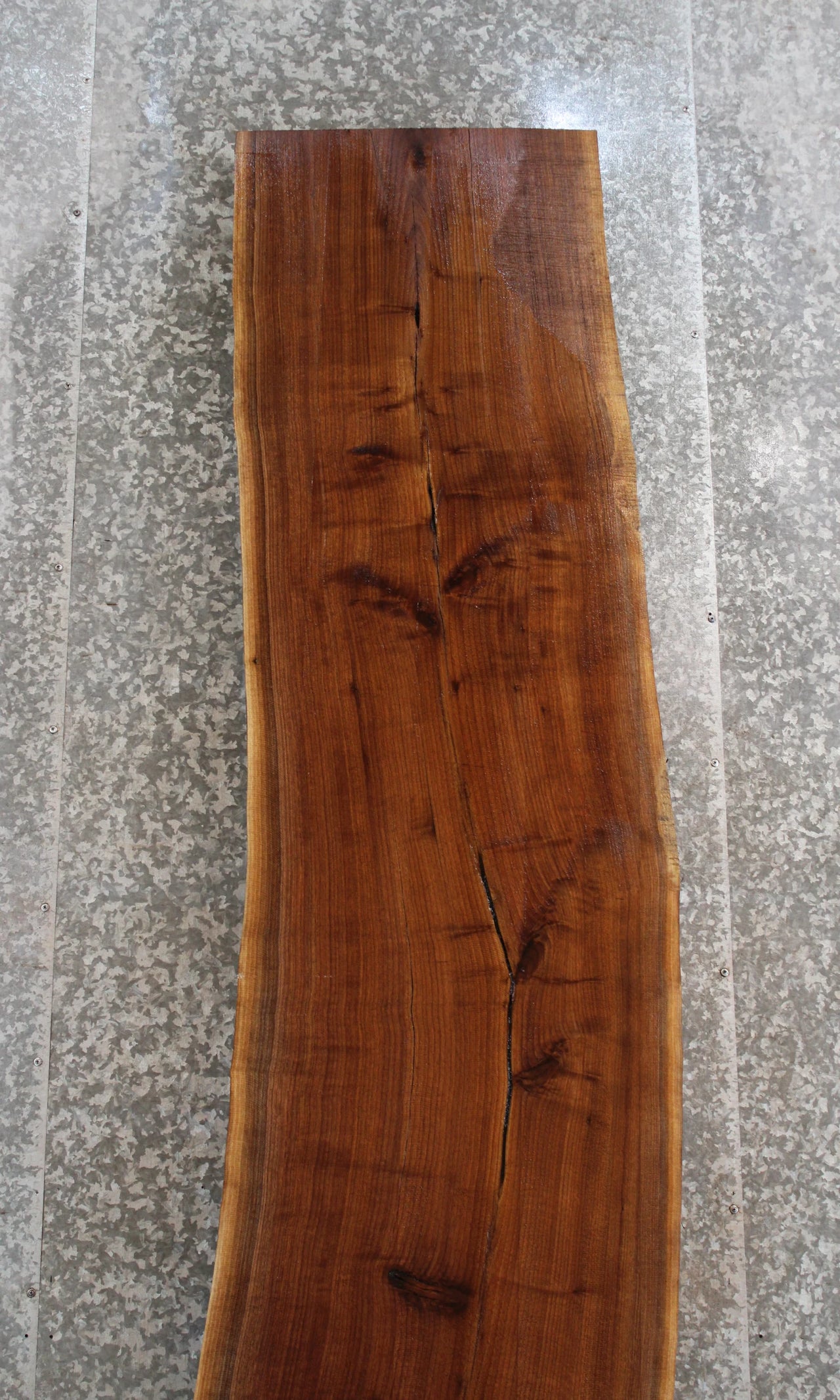 Black Walnut Live Edge Bar Top Slab, Wood Countertop 20537